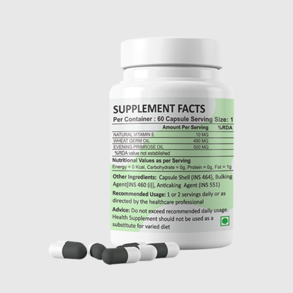 EVENING PRIMROSE OIL WITH VITAMIN E Nature Nutricia